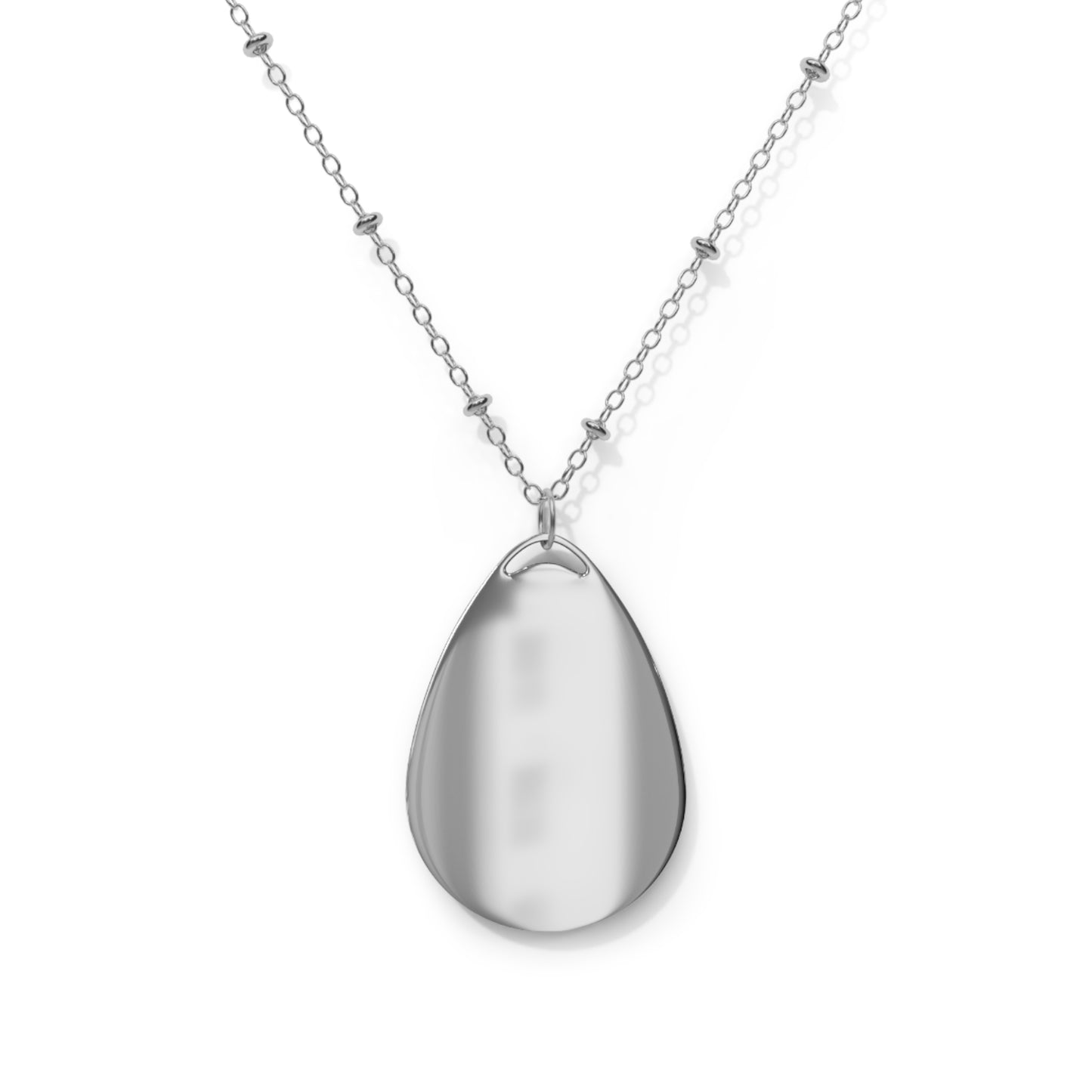 Evil Eye protection Oval Necklace