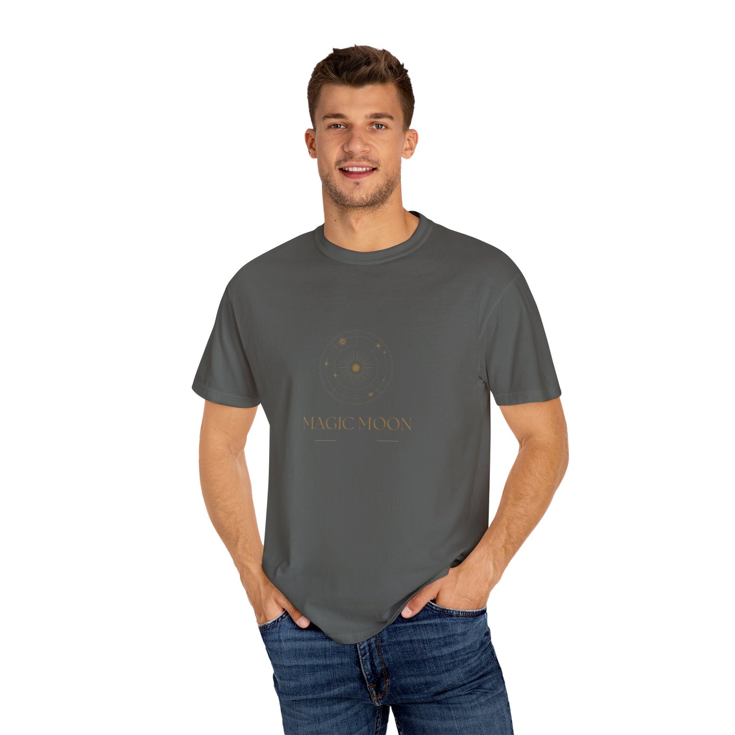 Moon Unisex Garment-Dyed T-shirt