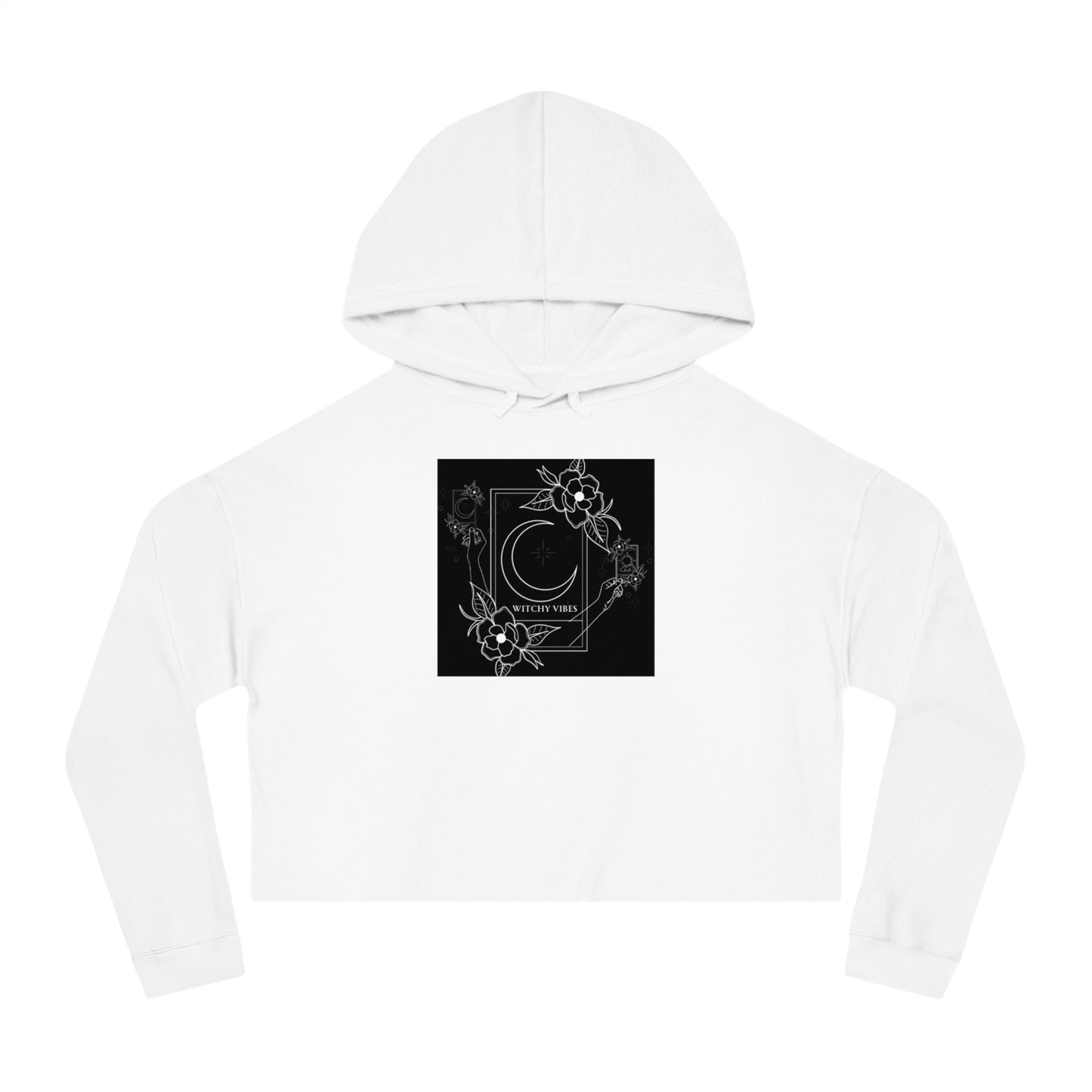 Witchy vibes * Women’s Cropped Hooded Sweatshirt