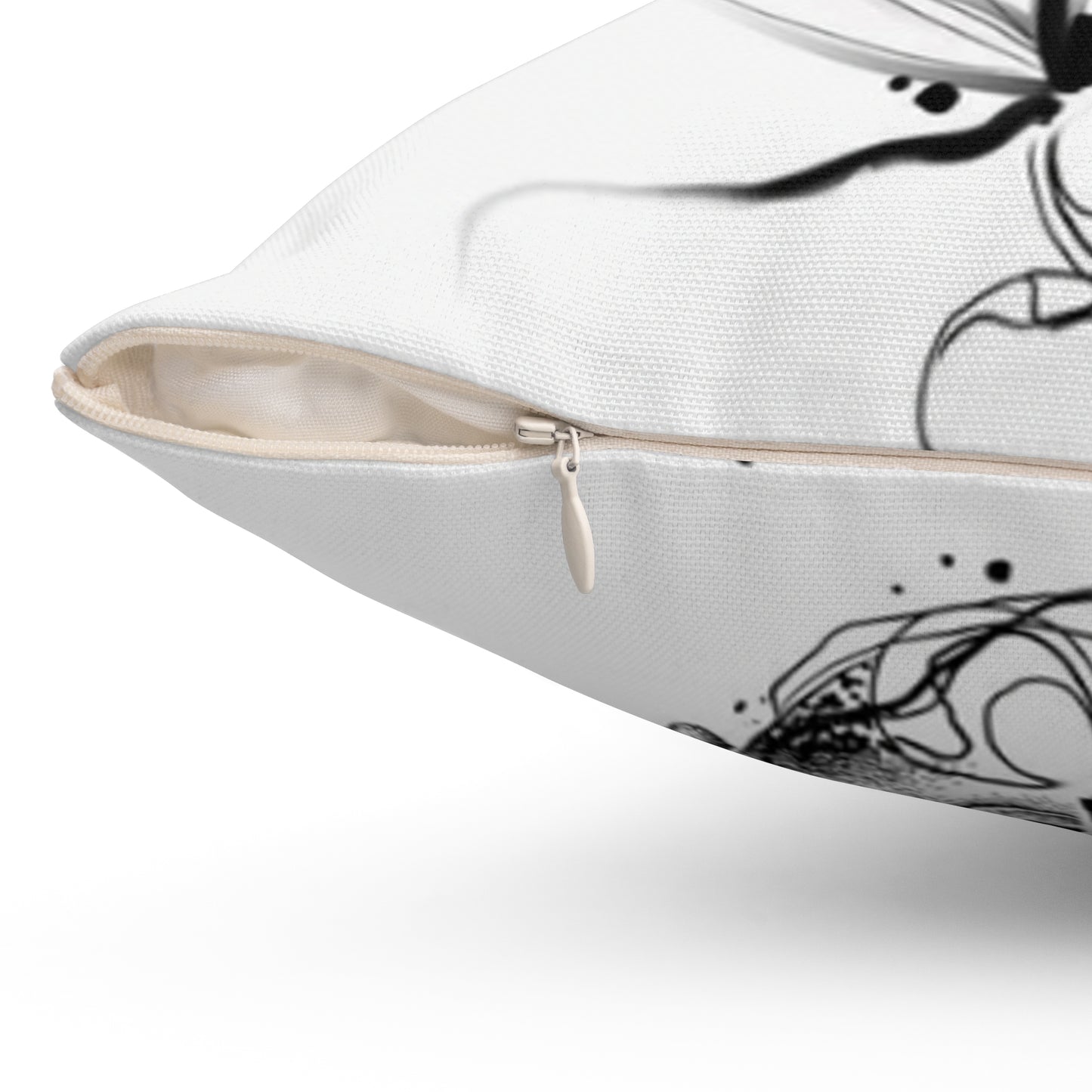 Spun Polyester Square Pillow