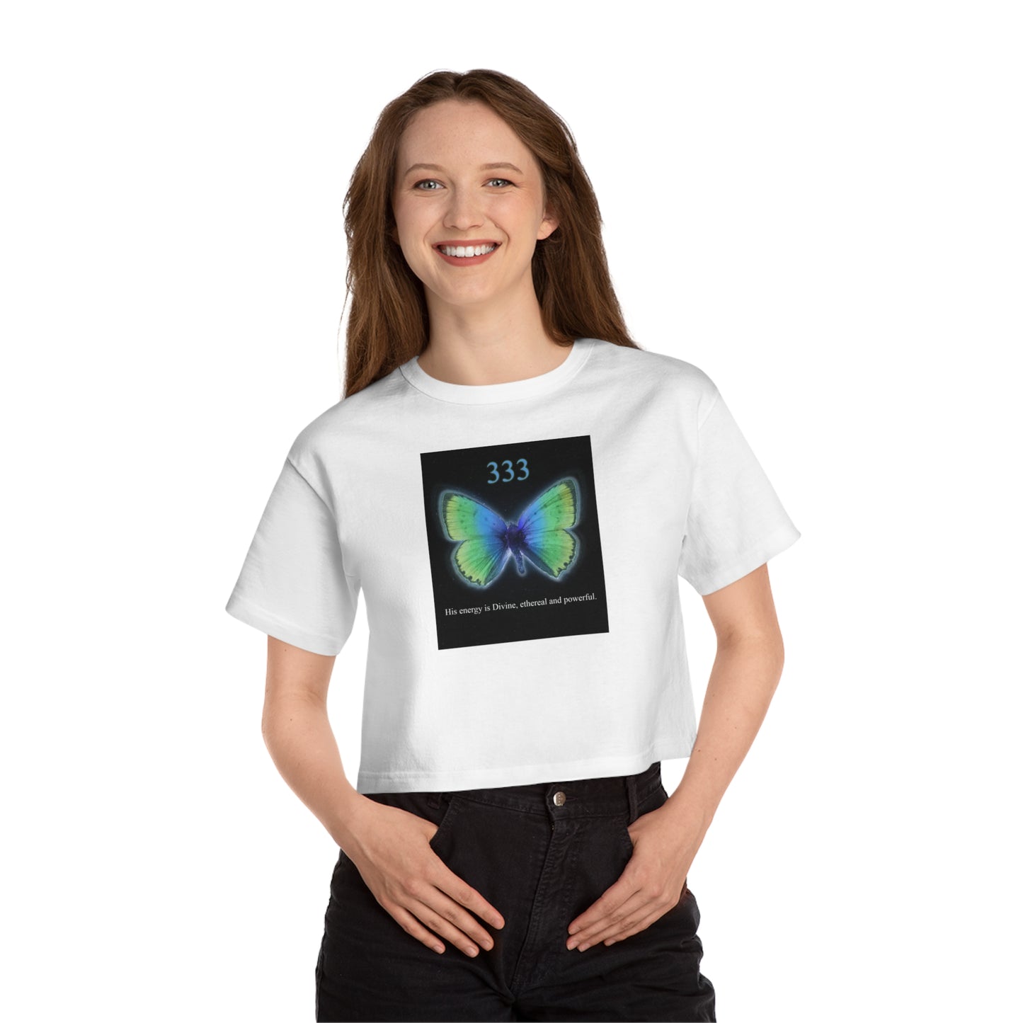 333 Champion Women's Heritage Cropped T-Shirt