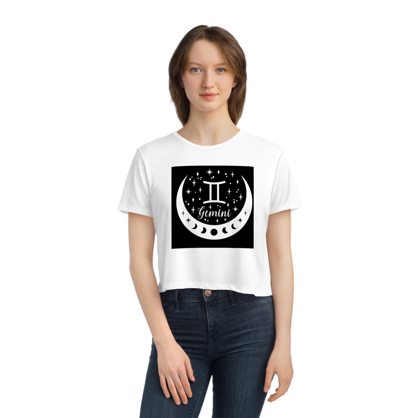 Women's Flowy Cropped Tee