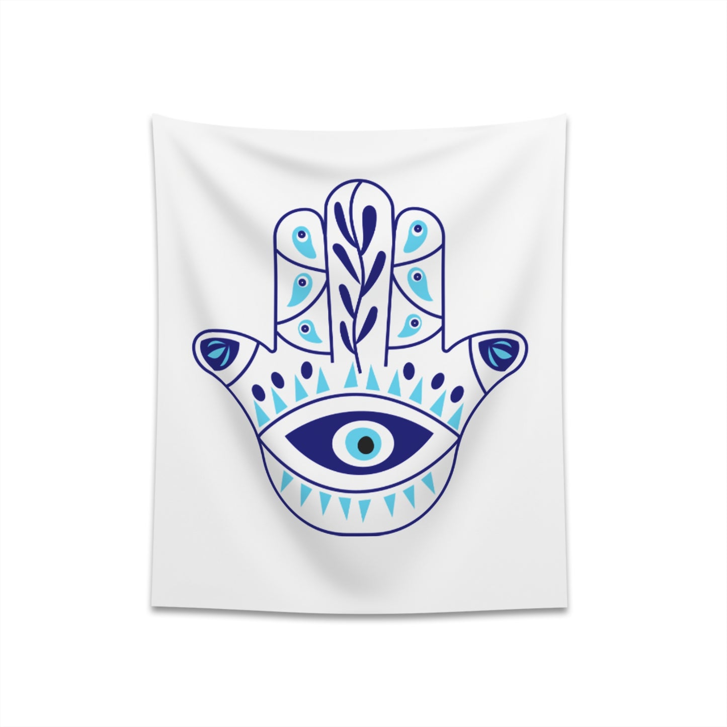 Bad eye protected ! Printed Wall Tapestry