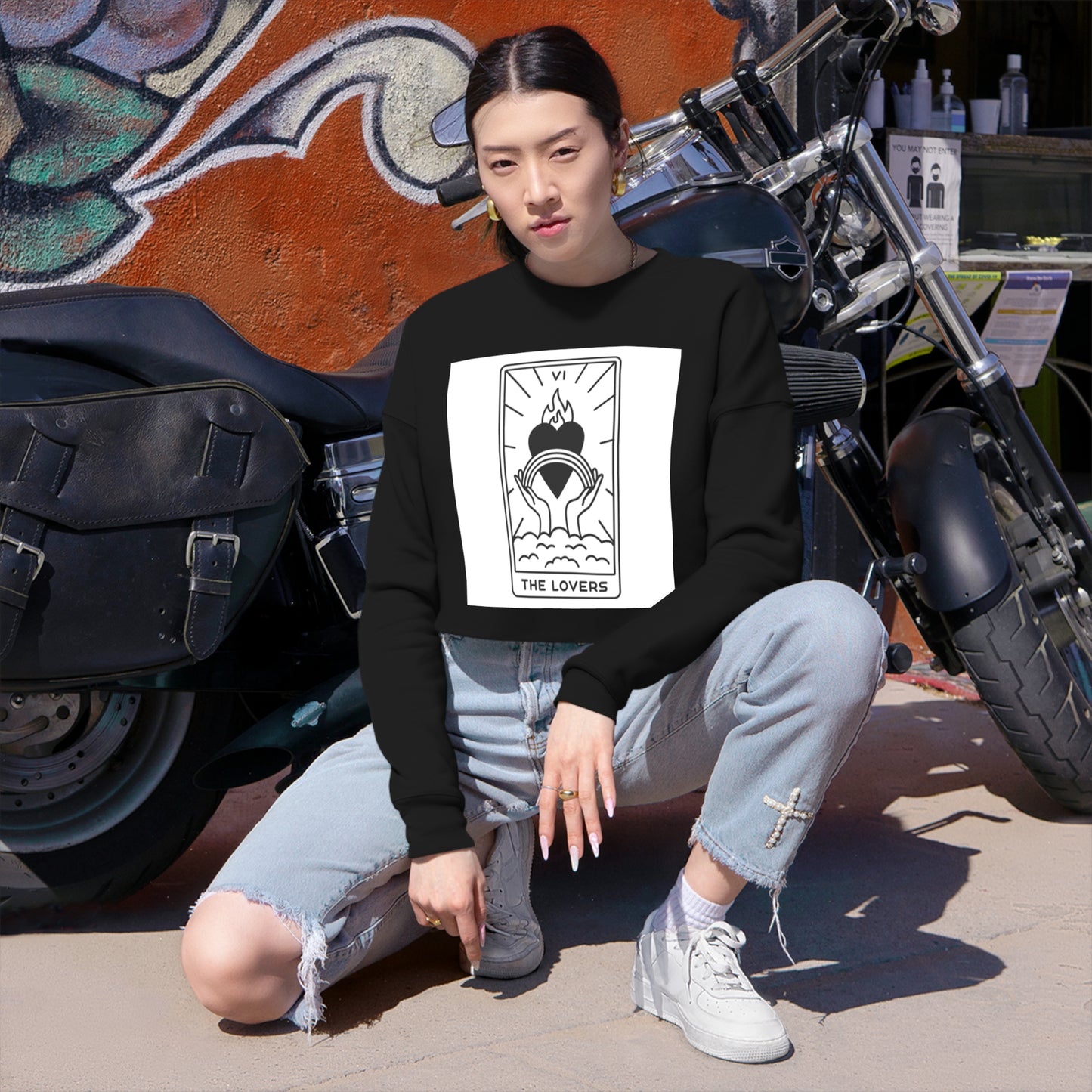 Women's Cropped Sweatshirt