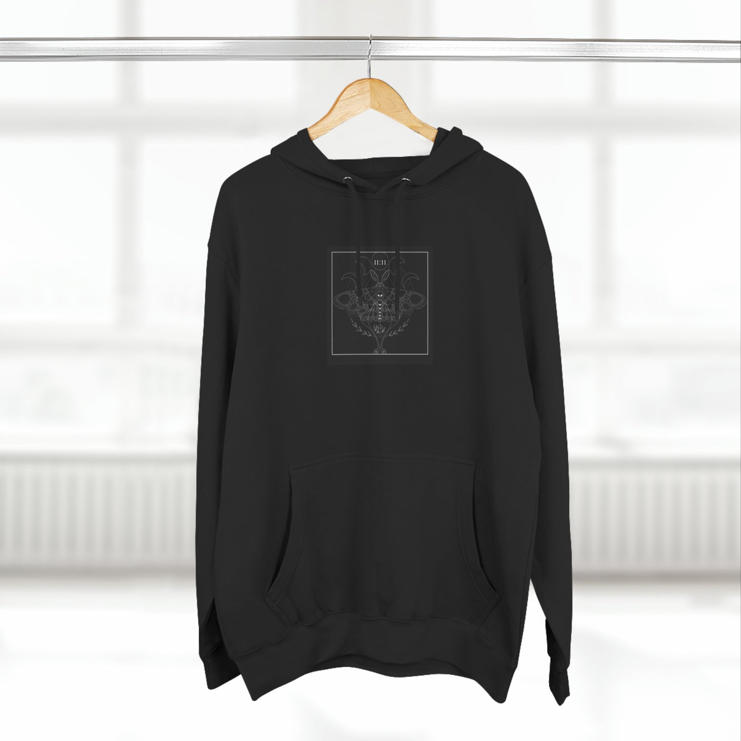 Attract Abundance 11:11    Three-Panel Fleece Hoodie