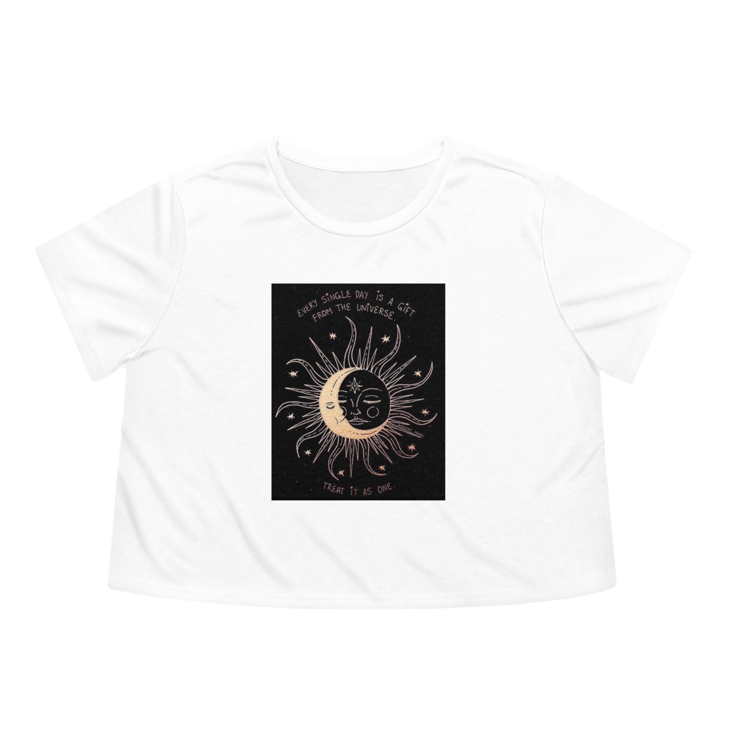Women's Flowy Cropped Tee