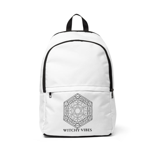 Witchy Vibes Unisex Fabric Backpack