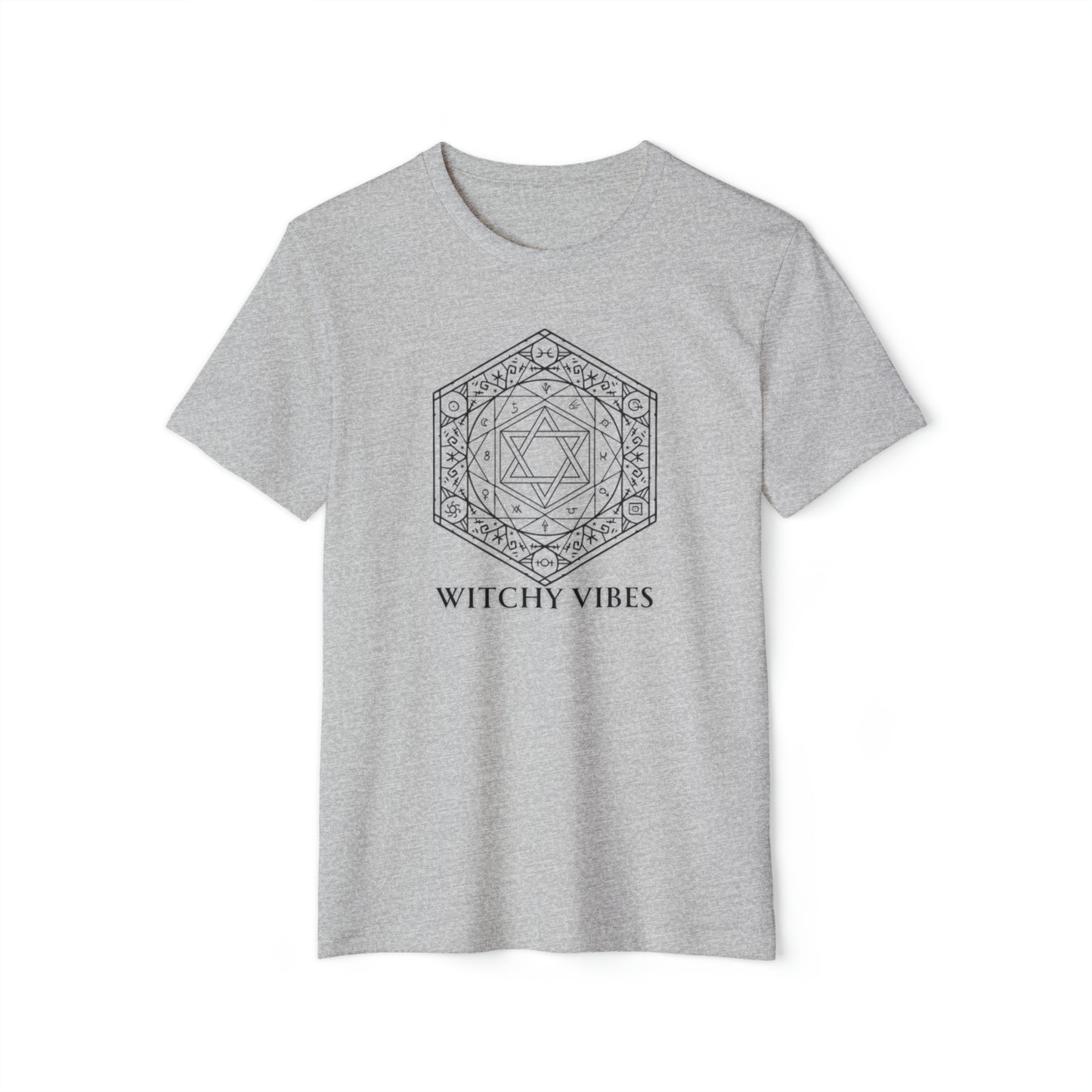 Witchy vibes Unisex Recycled Organic T-Shirt