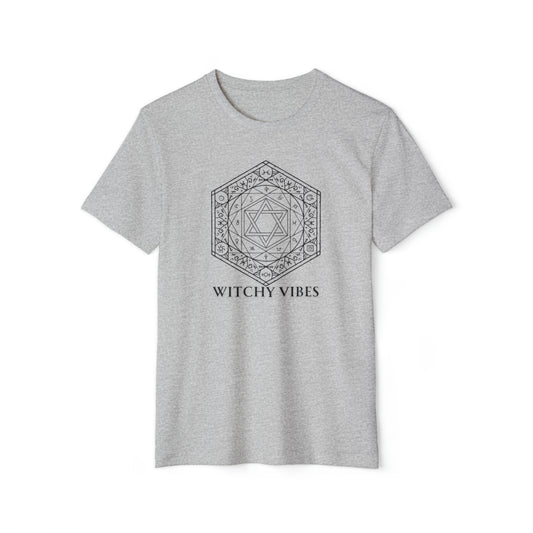 Witchy vibes Unisex Recycled Organic T-Shirt