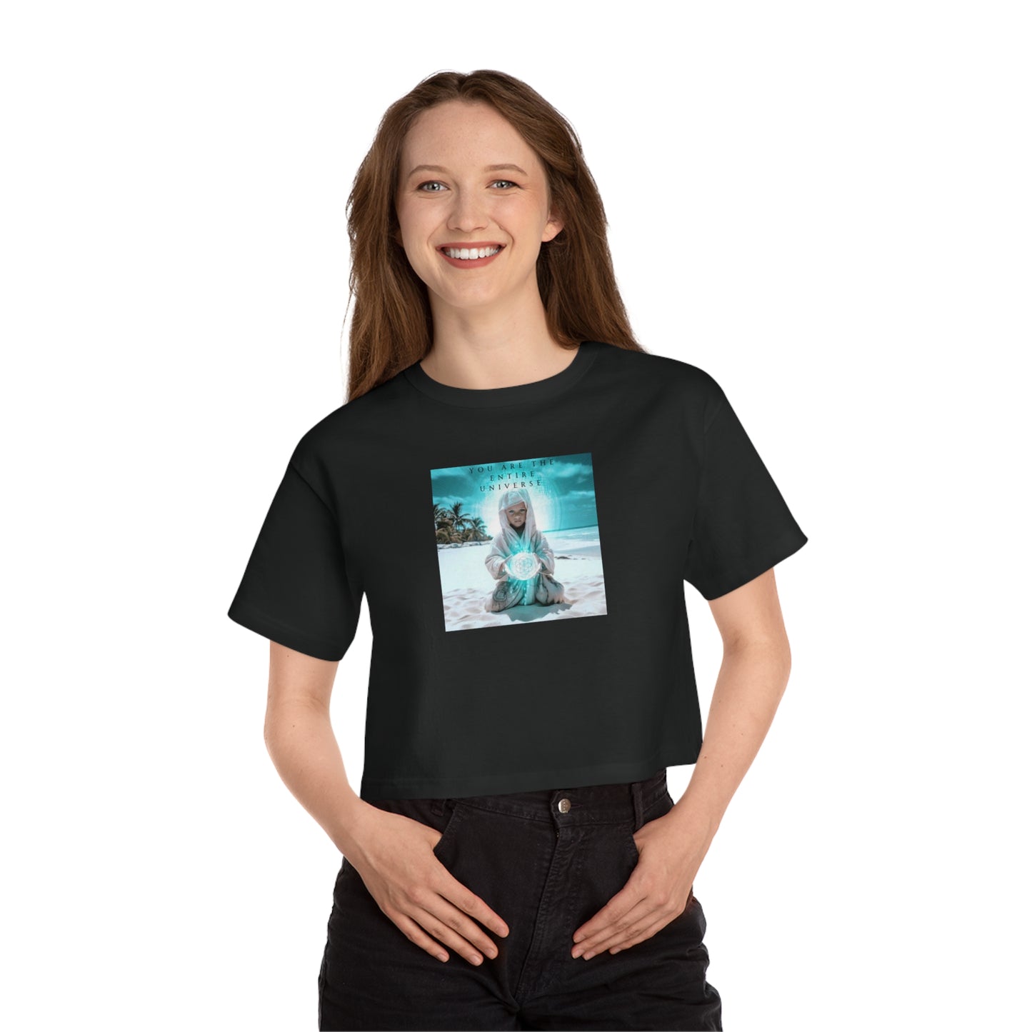 Universe *Champion Women's Heritage Cropped T-Shirt