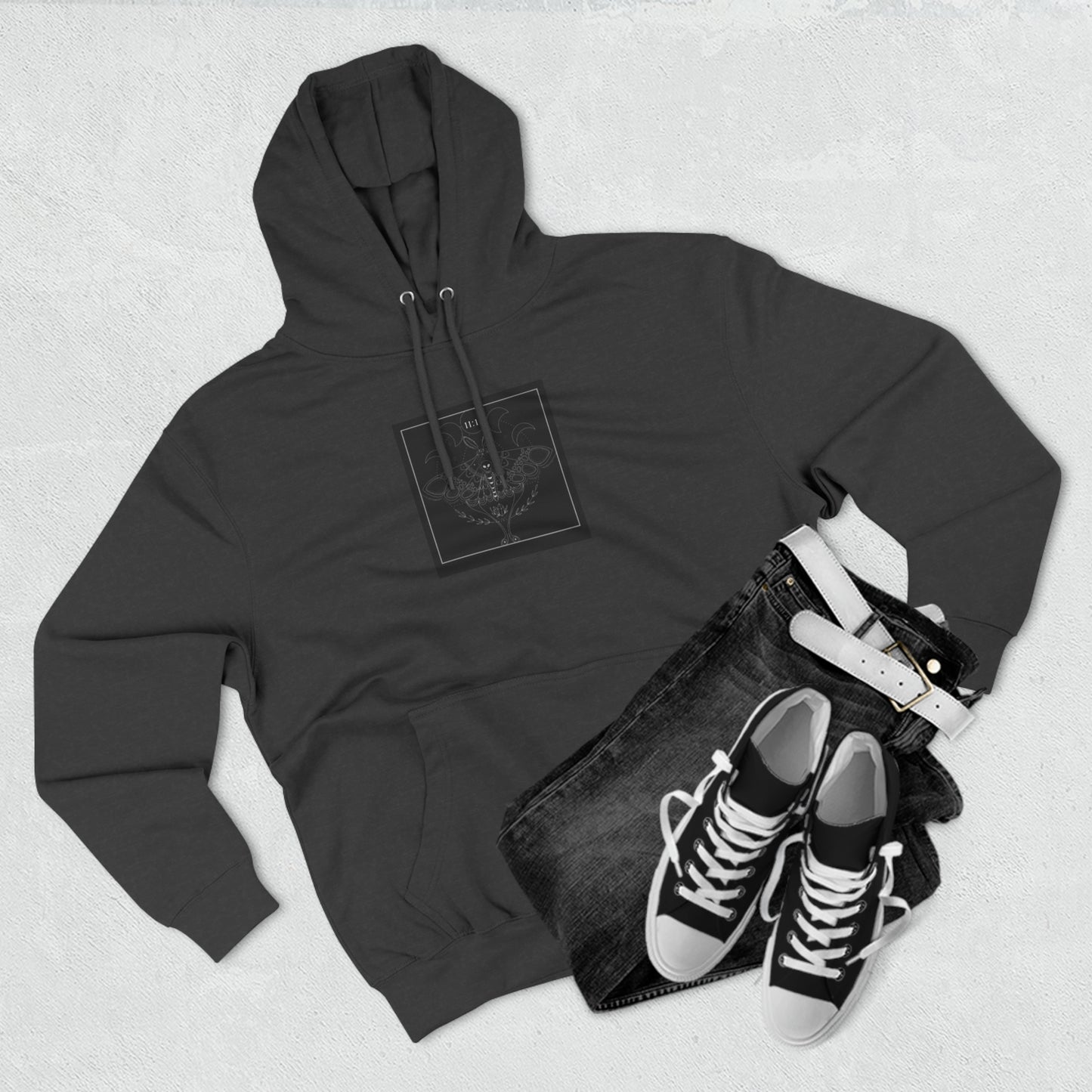 Attract Abundance 11:11    Three-Panel Fleece Hoodie