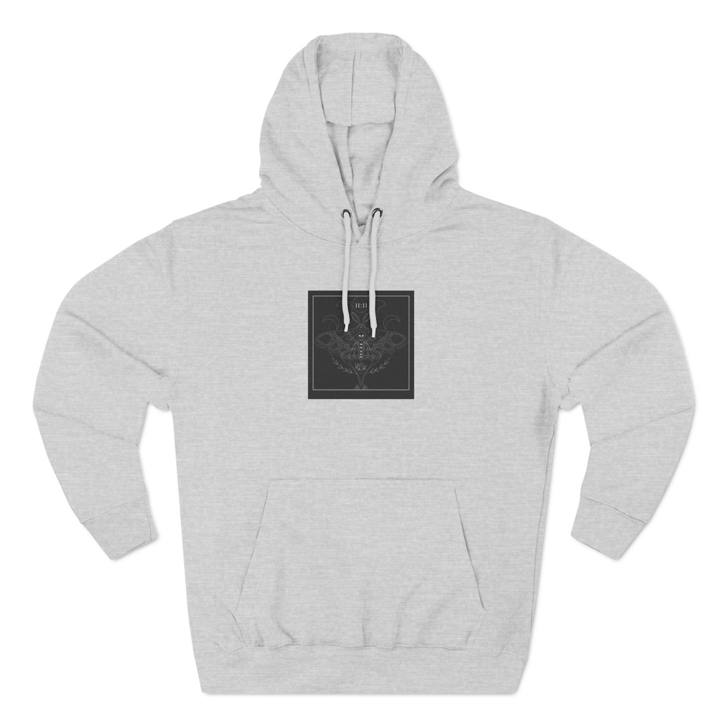 Attract Abundance 11:11    Three-Panel Fleece Hoodie
