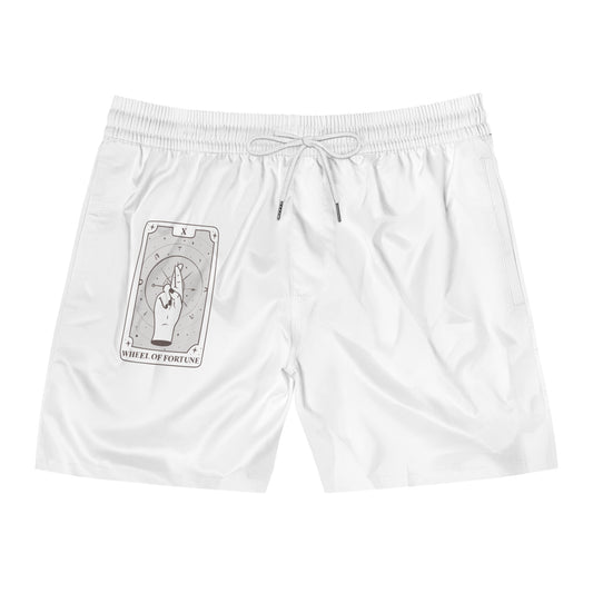 Tarot Men's Mid-Length Swim Shorts (AOP)