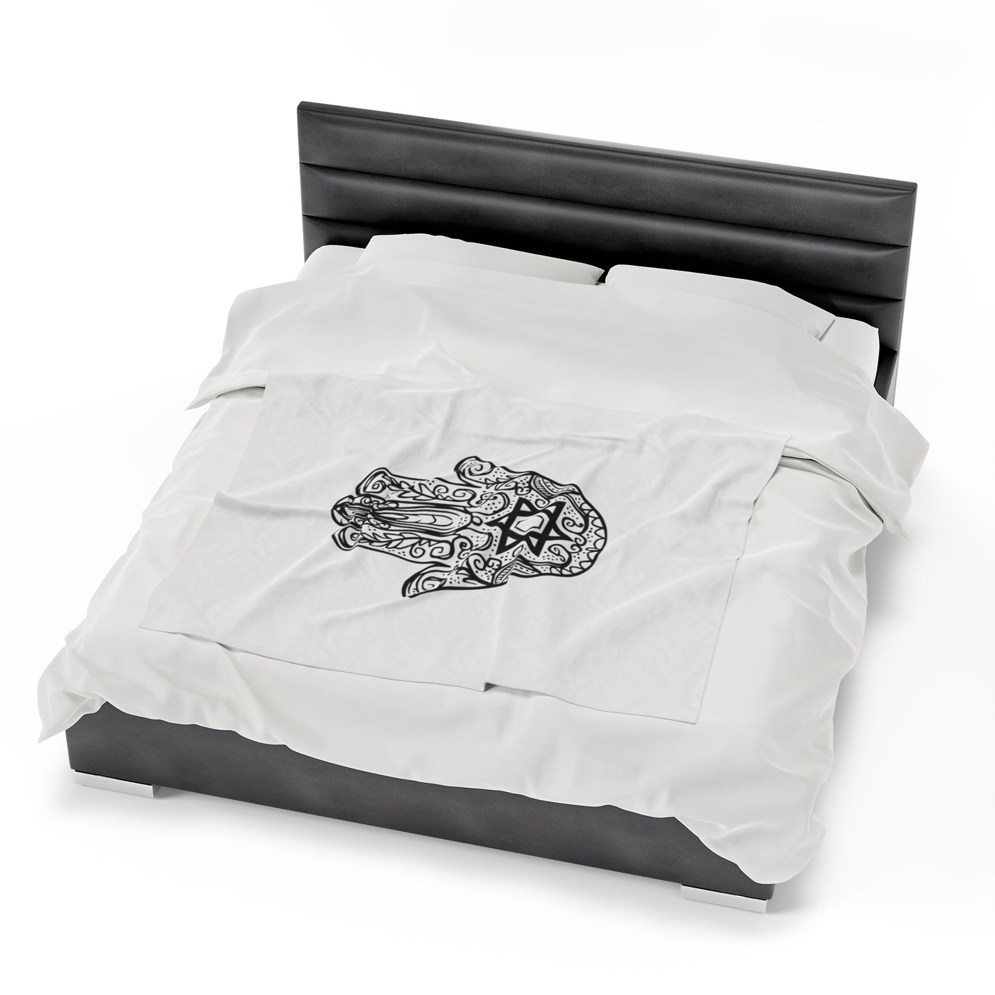 Protected Velveteen Plush Blanket