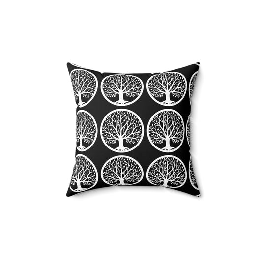 Spun Polyester Square Pillow