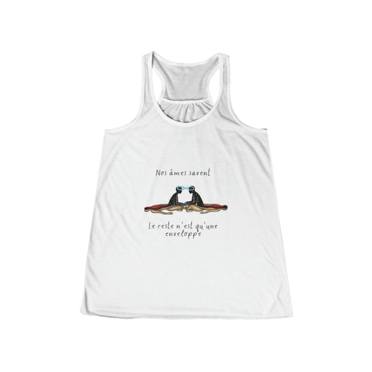 Soul connection * Women's Flowy Racerback Tank