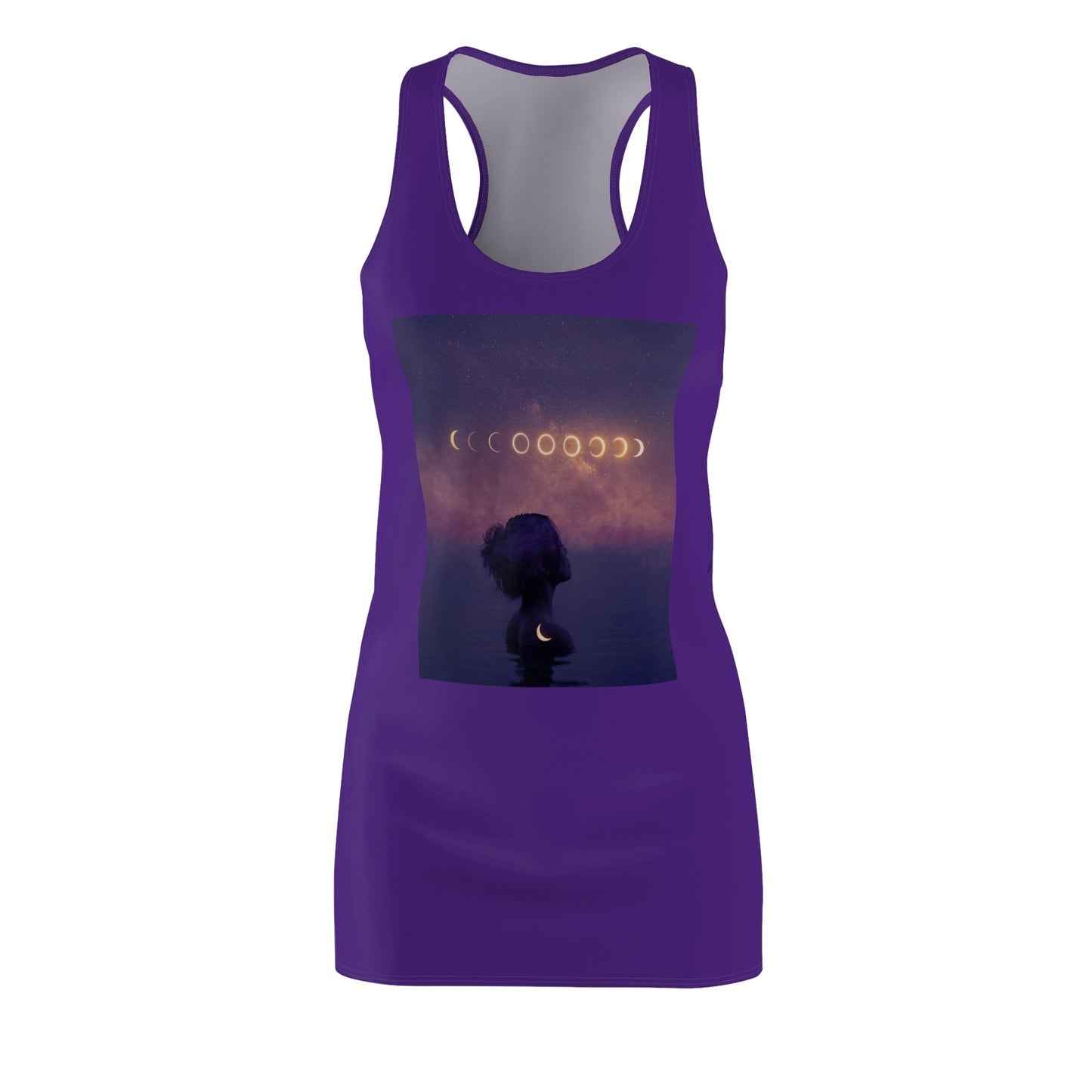 Women's Cut & Sew Racerback Dress (AOP)