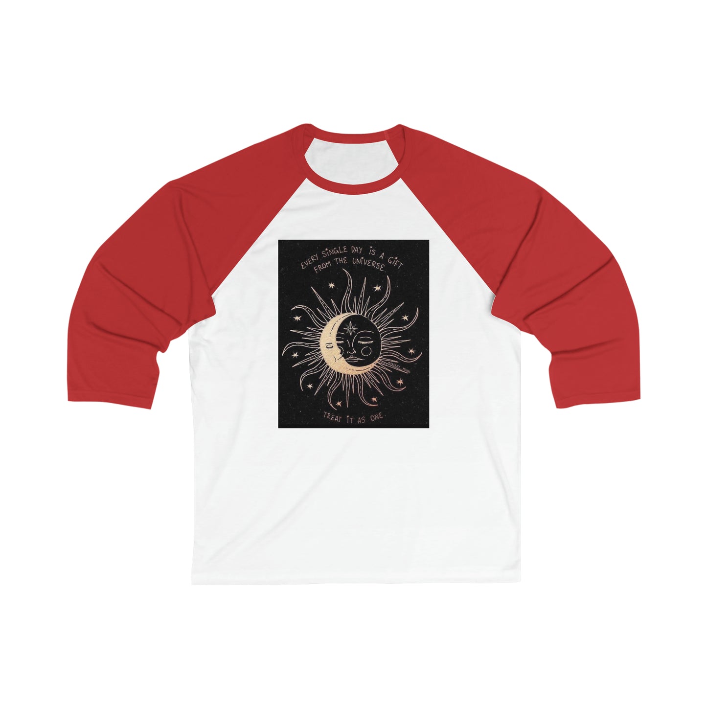 Unisex 3\4 Sleeve Baseball Tee