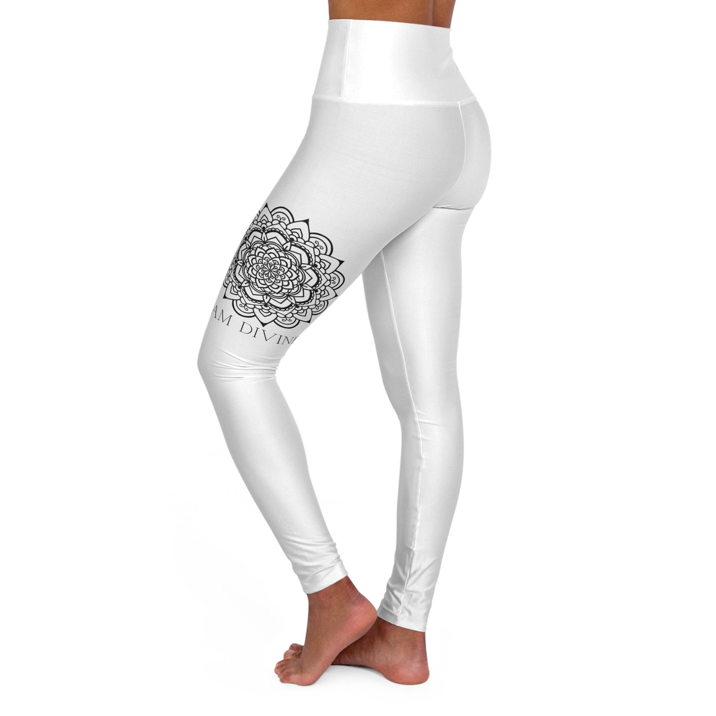 High Waisted Yoga Leggings (AOP)