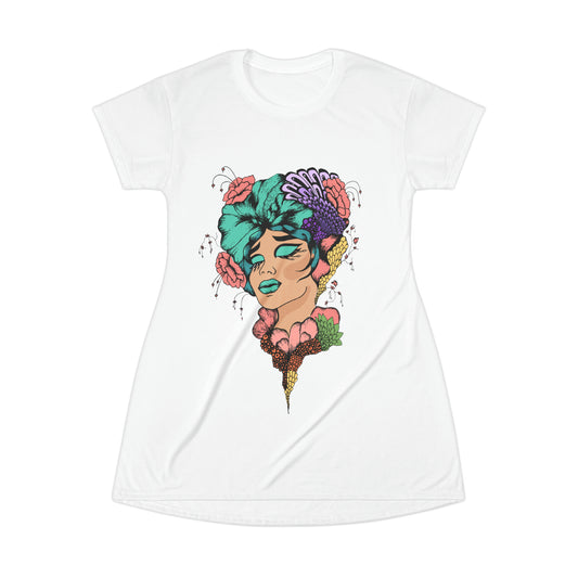 T-Shirt Dress (AOP)