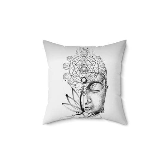 Spun Polyester Square Pillow