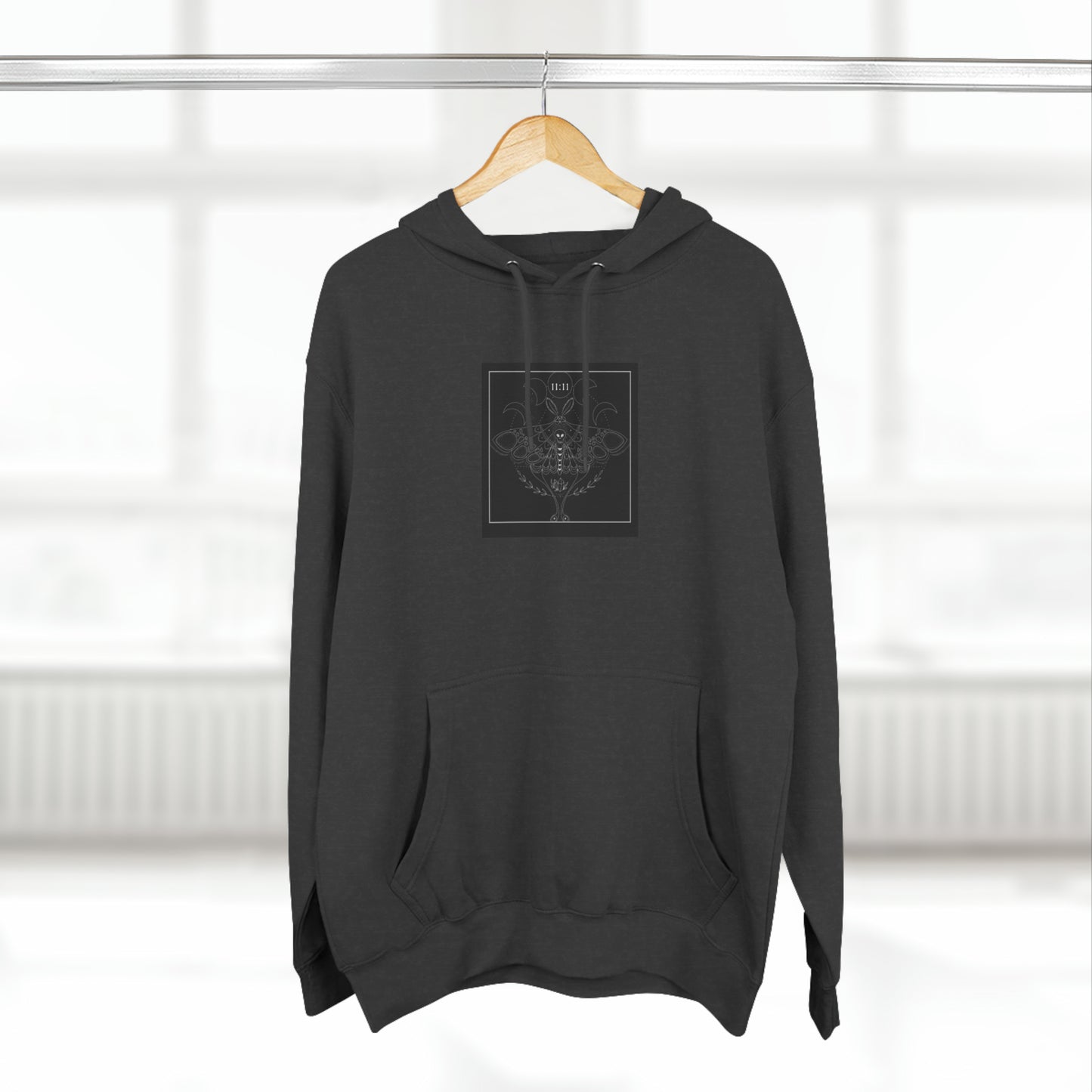 Attract Abundance 11:11    Three-Panel Fleece Hoodie