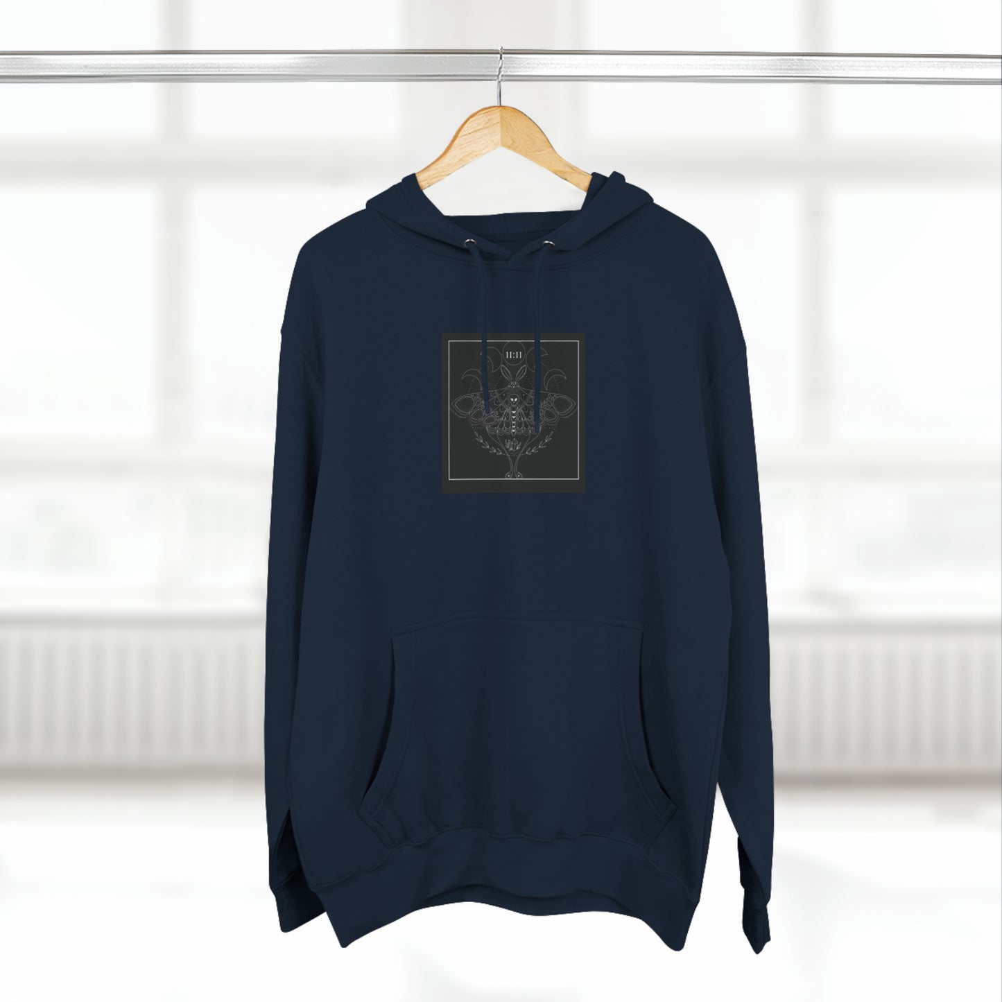 Attract Abundance 11:11    Three-Panel Fleece Hoodie