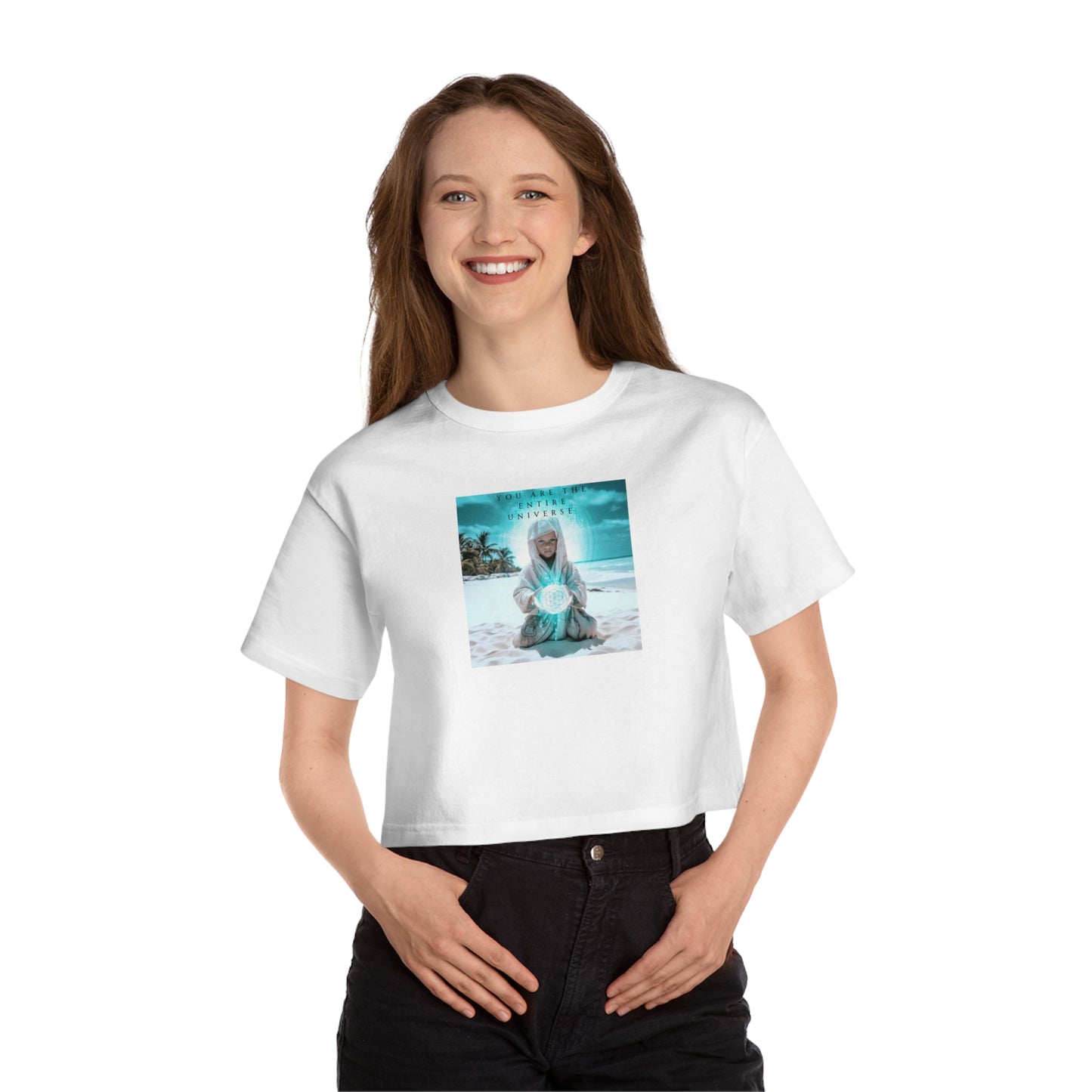 Universe *Champion Women's Heritage Cropped T-Shirt