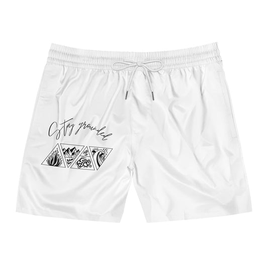 Men's Mid-Length Swim Shorts (AOP)