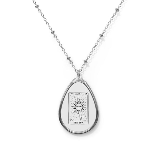 Tarot Oval Necklace