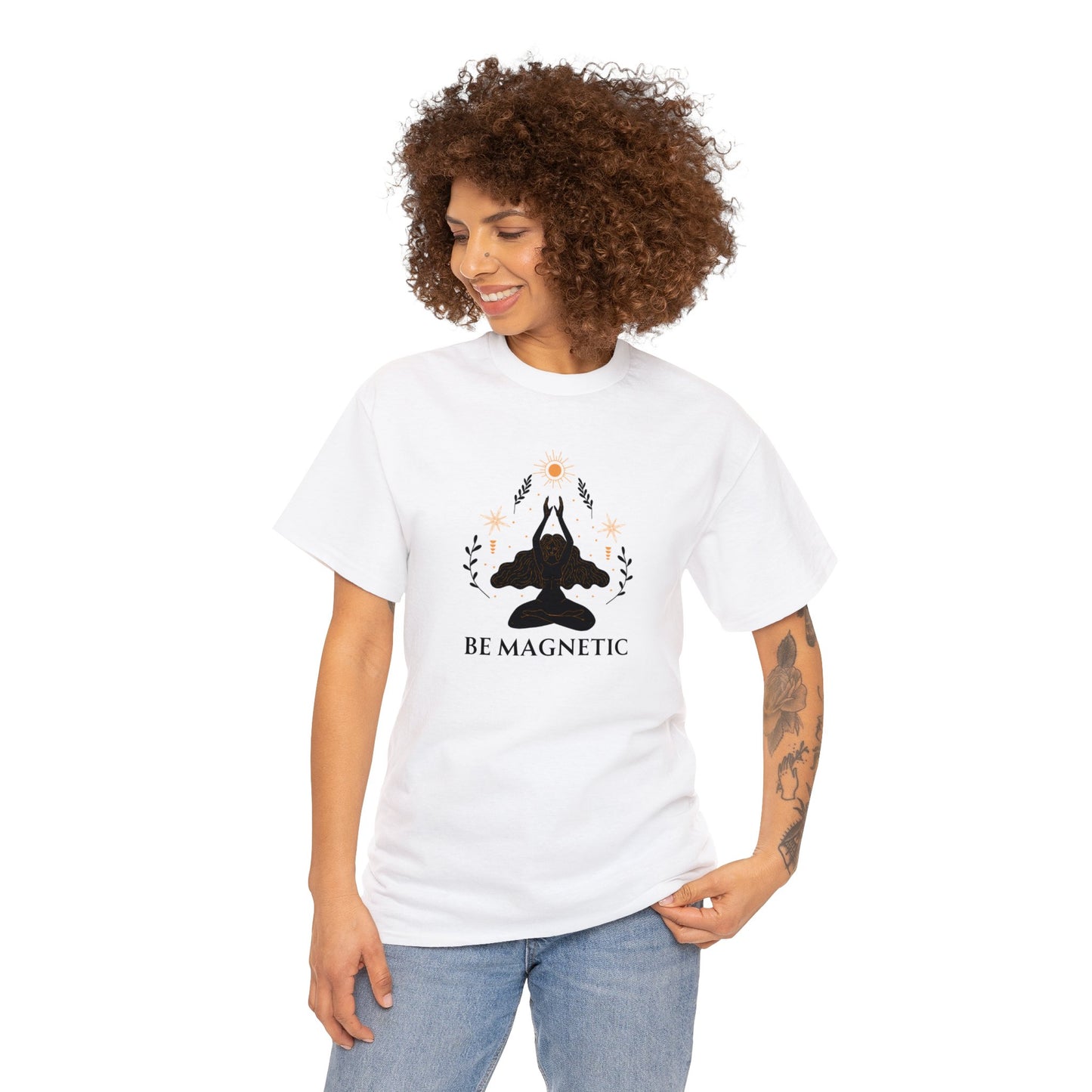 Be magnetic * Unisex Heavy Cotton Tee