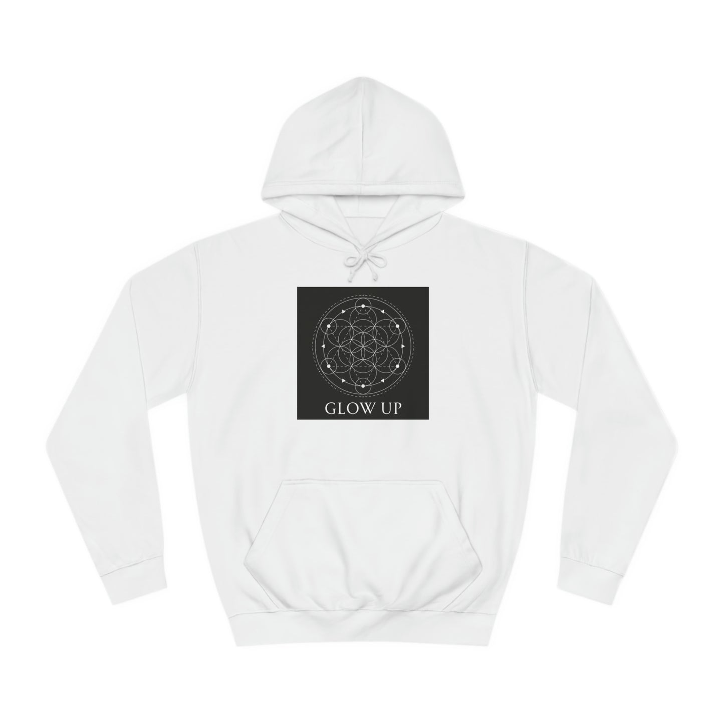 GLOW UP * Unisex College Hoodie
