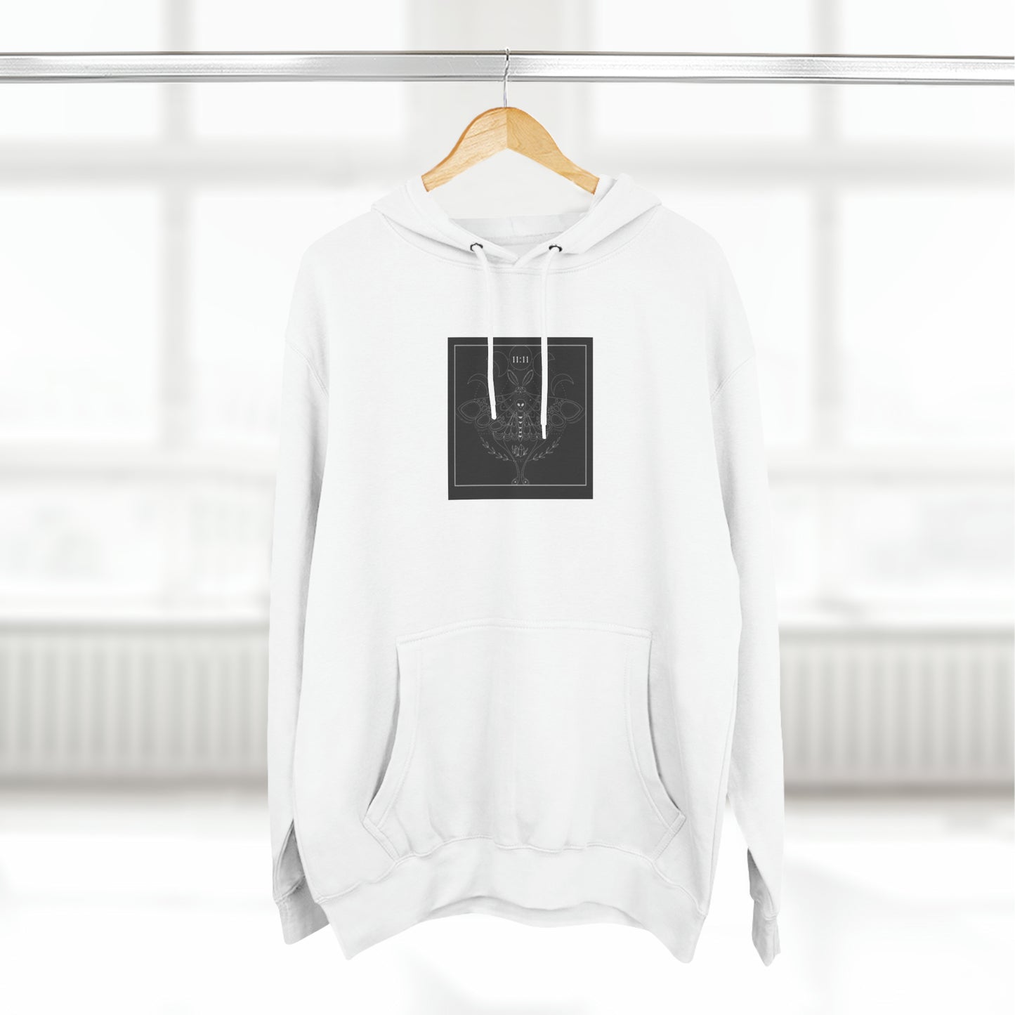 Attract Abundance 11:11    Three-Panel Fleece Hoodie