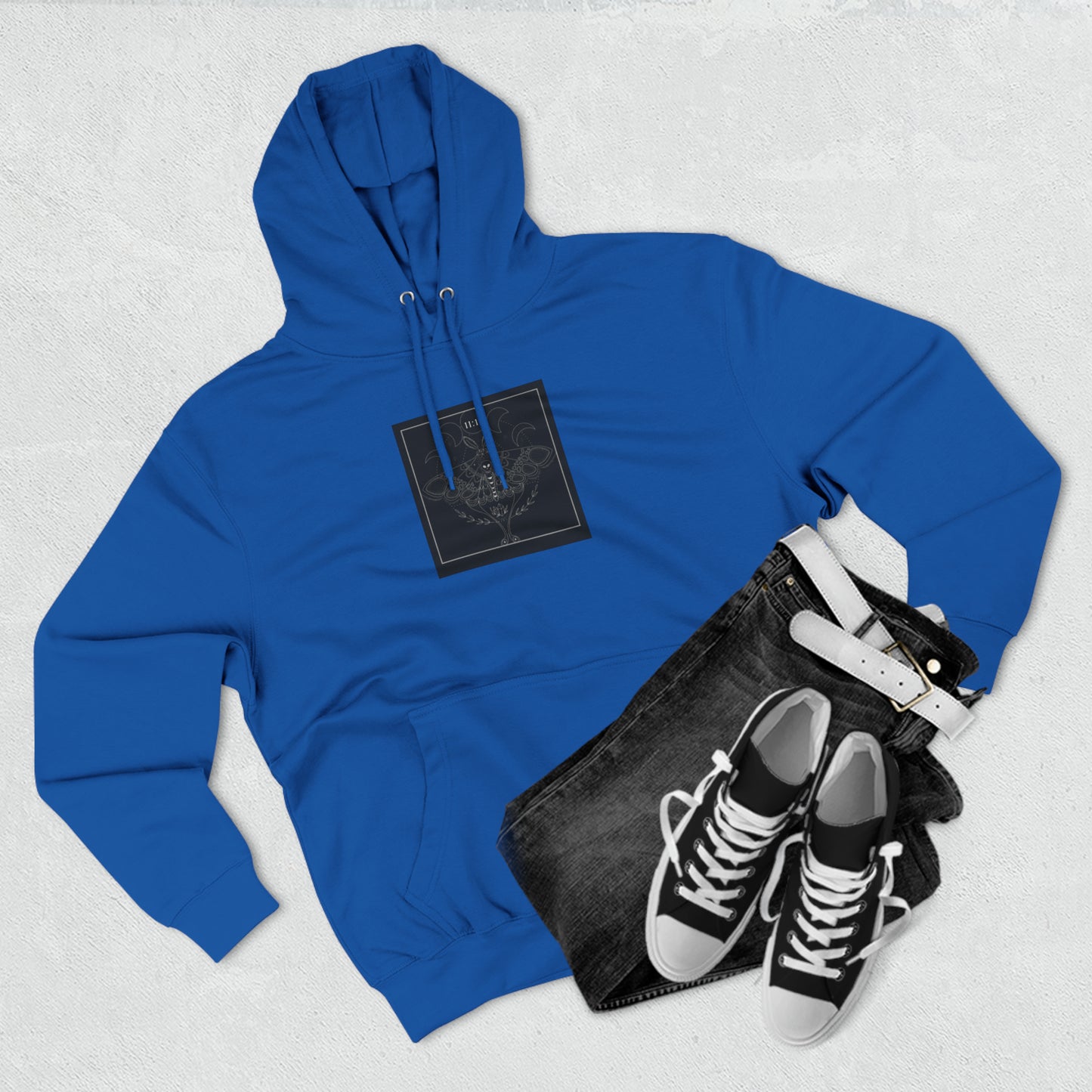 Attract Abundance 11:11    Three-Panel Fleece Hoodie