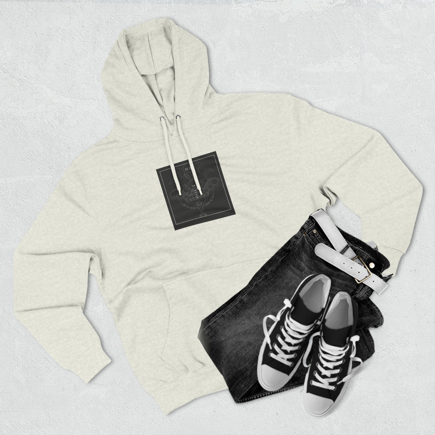 Attract Abundance 11:11    Three-Panel Fleece Hoodie