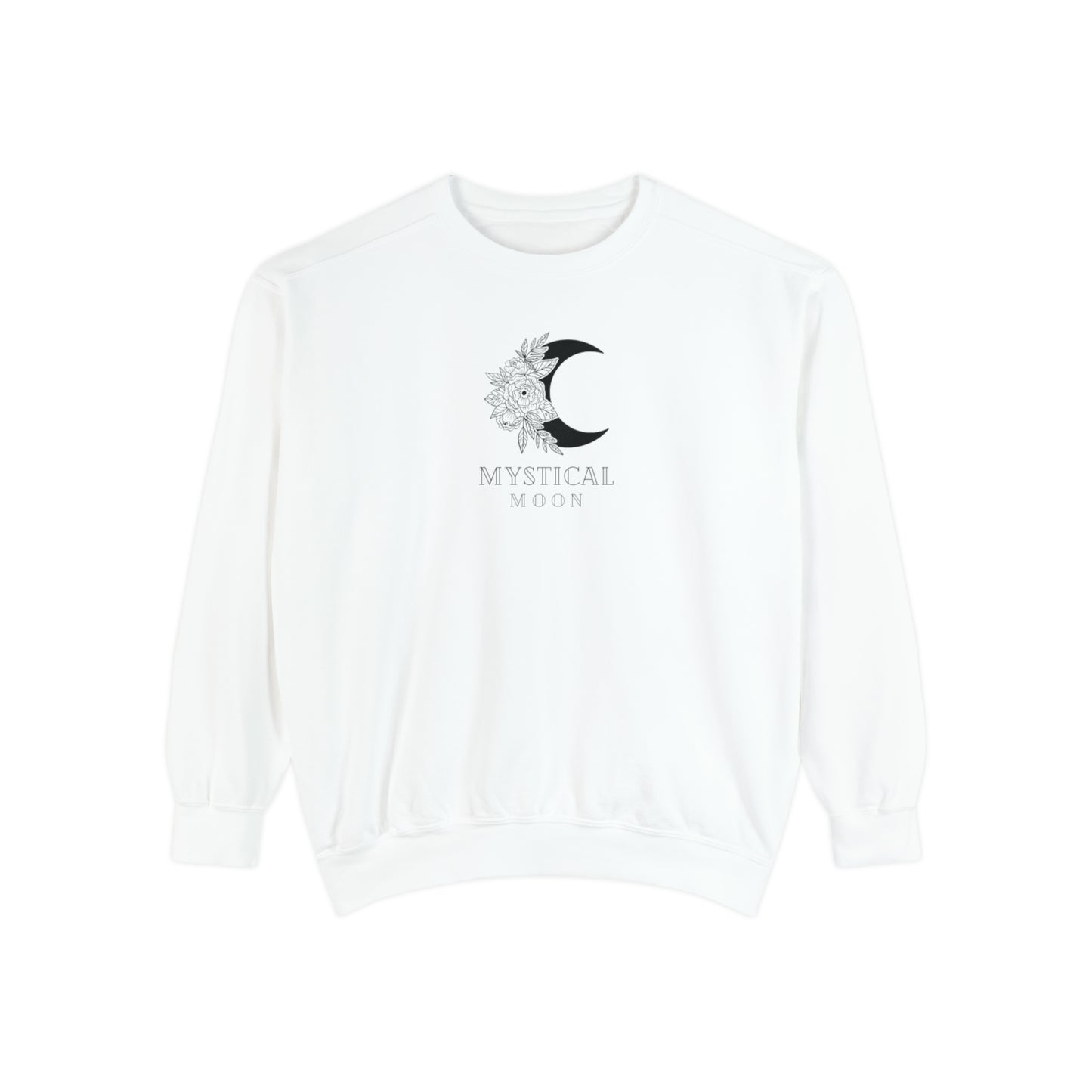 Mystical moon Unisex Garment-Dyed Sweatshirt