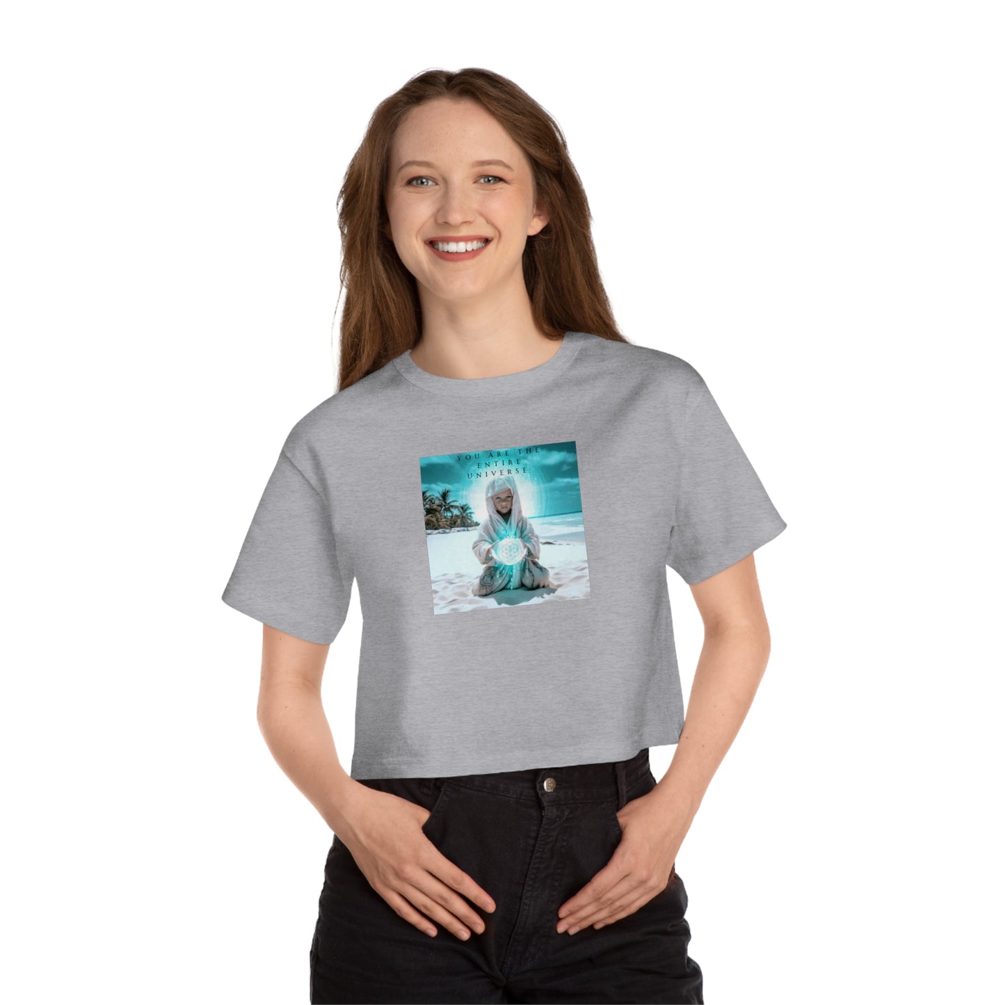Universe *Champion Women's Heritage Cropped T-Shirt